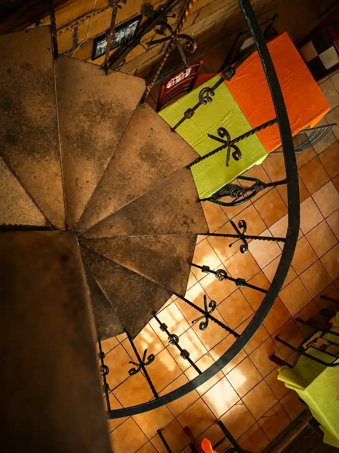 Escaleras a la Terraza